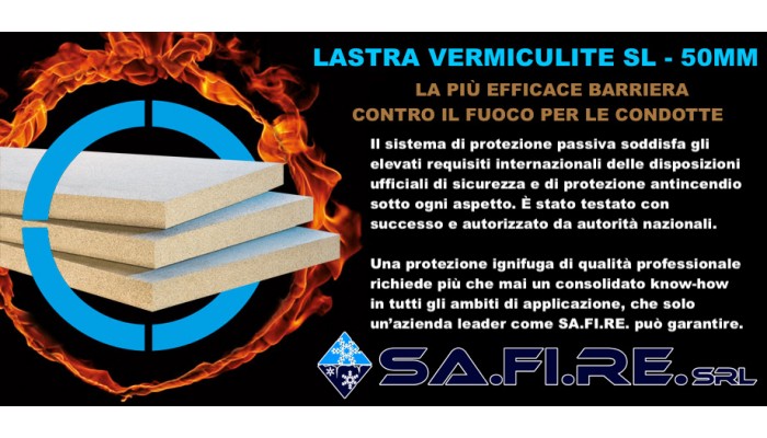 Canalizzazione Antincendio - Vermiculite